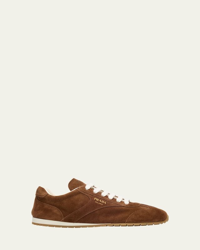 Suede Low-Top Sneakers